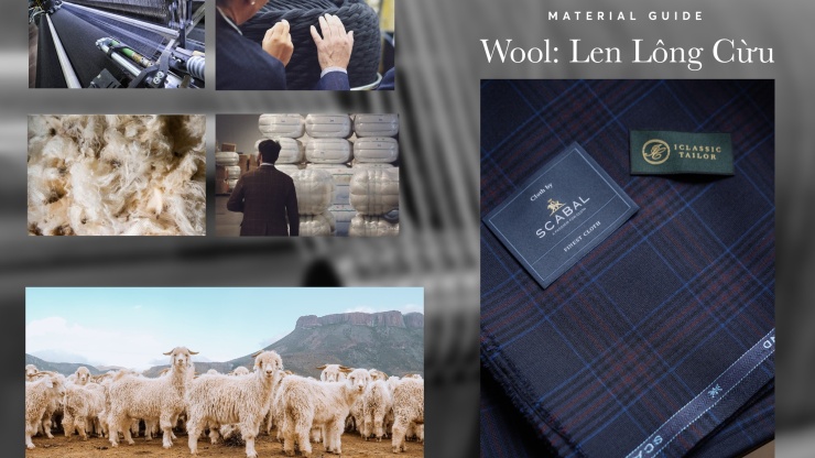 [MATERIAL GUIDE] Wool: Chất Liệu Ưa Chuộng Trong May Đo Thủ Công